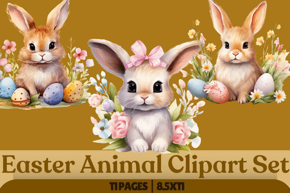 Spring Into Creativity with Easter Animal Clipart
